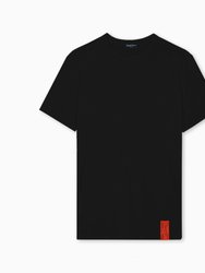 Must T-Shirt Short Sleeve In Black Regular Fit Organic Cotton - Black