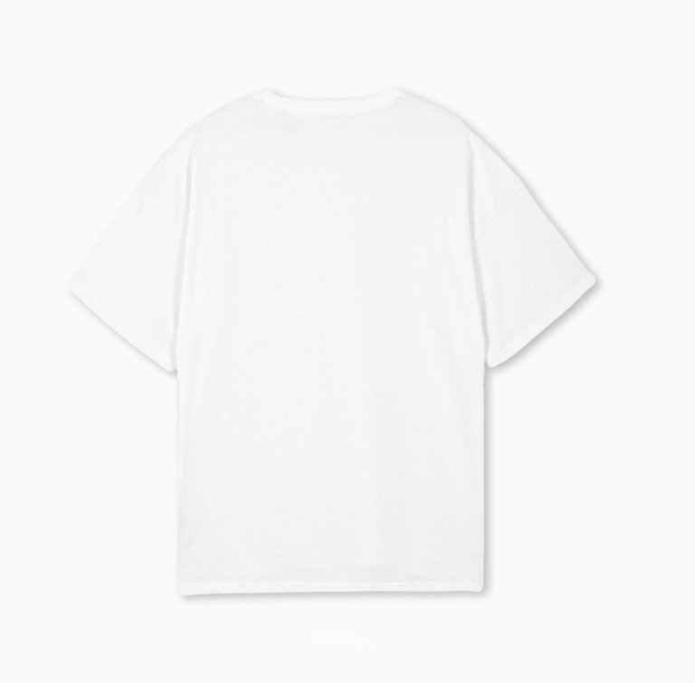 Must White Oversized T-Shirt Organic Cotton