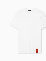 Must White Regular Fit T-Shirt Short Sleeve Organic Cotton - White