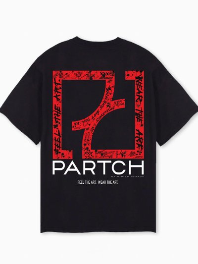 Partch PARTCH Art print Oversized T-Shirt Organic Cotton Black product