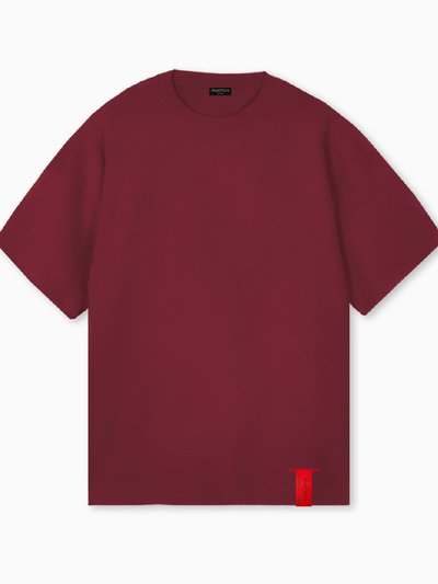 Partch PARTCH Must Oversized T-Shirt Organic Cotton - Burgundy product