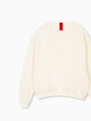 PARTCH Must Sweater Oversized Organic Cotton - Cream