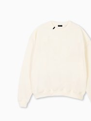 PARTCH Must Sweater Oversized Organic Cotton - Cream - Cream