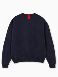 PARTCH Must Sweater Oversized Organic Cotton - Vintage Black
