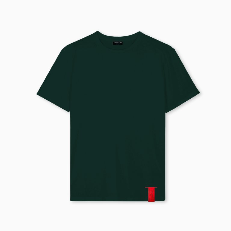 PARTCH Must T-Shirt Regular Fit Green Organic Cotton - Green