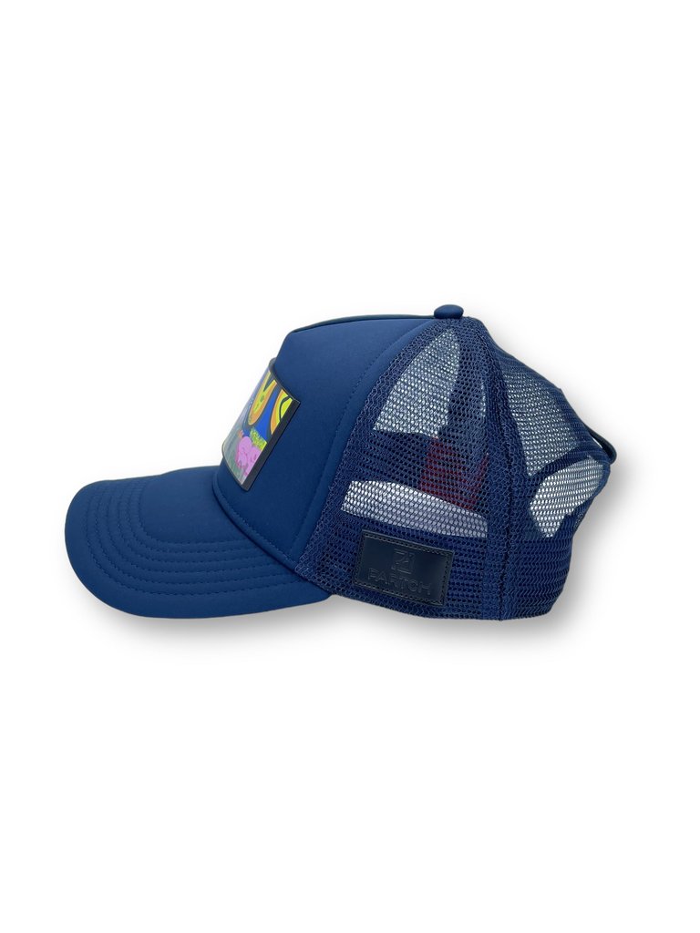 Swag Art Removable Trucker Hat - Navy Blue