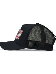 Trucker Hat Black Removable Inspyr Art