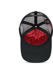 Trucker Hat Black Removable Logomania