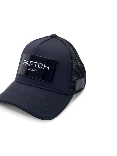 Partch Trucker Hat Black Removable Logomania product