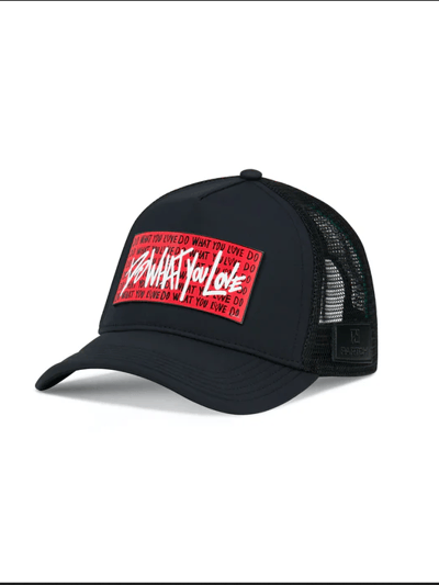 Partch Trucker Hat Full Fabric Black Removable Dwyl R55 Art product