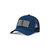 Trucker Hat Navy Blue Removable BRKL Art - Navy Blue