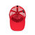 Trucker Hat Red removable Mona Art