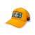 Trucker Hat Yellow Removable Eyes Of Love Art - Yellow