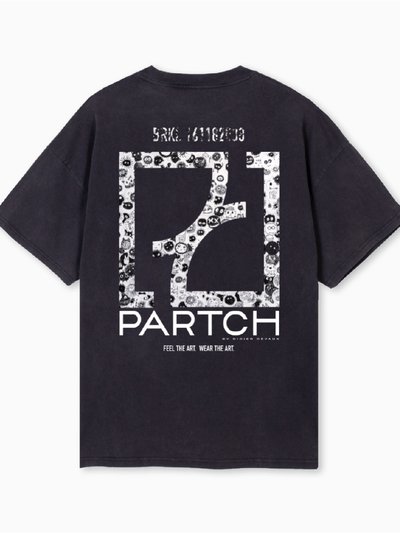 Partch Viral Oversized T-Shirt Short Sleeve Vintage Black product