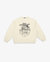 Incision Oversized Sweatshirt - Antique Beige