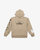 Optique Oversized Hoodie - Pebble Brown