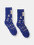 Optique Socks (Purple / Beige)