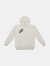 Reversed Hoodie (Pearl Grey) - White