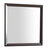 36 in. x 36 in. Classic Square Framed Dresser Mirror