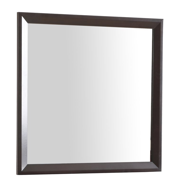 36 in. x 36 in. Classic Square Framed Dresser Mirror