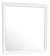 38 in. x 38 in. Classic Square Framed Dresser Mirror