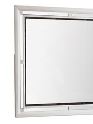 Alana 36 in. x 42 in. Modern Rectangle Framed Dresser Mirror