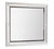 Alana 36 in. x 42 in. Modern Rectangle Framed Dresser Mirror