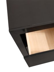 Burlington 2-Drawer Gray Nightstand