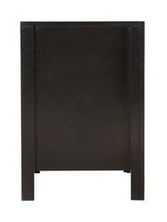 Burlington 2-Drawer Gray Nightstand