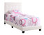 Caldwell Twin Panel Bed - White