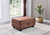 Gallant Chocolate Microfiber Upholstered Storage Ottoman