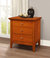 Hammond 3-Drawer Beige Nightstand