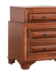 LaVita 3-Drawer Nightstand