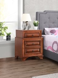 LaVita 3-Drawer Nightstand