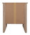 Lennox 1-Drawer Gray Nightstand