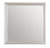 Lorana 38 in. x 38 in. Modern Square Framed Dresser Mirror - Silver Champagne