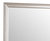 Lorana 38 in. x 38 in. Modern Square Framed Dresser Mirror