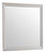 Lorana 38 in. x 38 in. Modern Square Framed Dresser Mirror