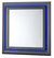 Lorana 38 in. x 38 in. Modern Square Framed Dresser Mirror