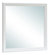 Lorana 38 in. x 38 in. Modern Square Framed Silver Champagne Dresser Mirror