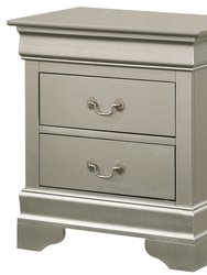 Louis Philippe 2-Drawer Nightstand