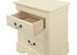 Louis Philippe 3-Drawer Nightstand