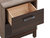 Magnolia 2-Drawer Brown Nightstand