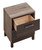 Magnolia 2-Drawer Brown Nightstand