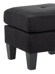 Newbury Polyester Upholstered Ottoman