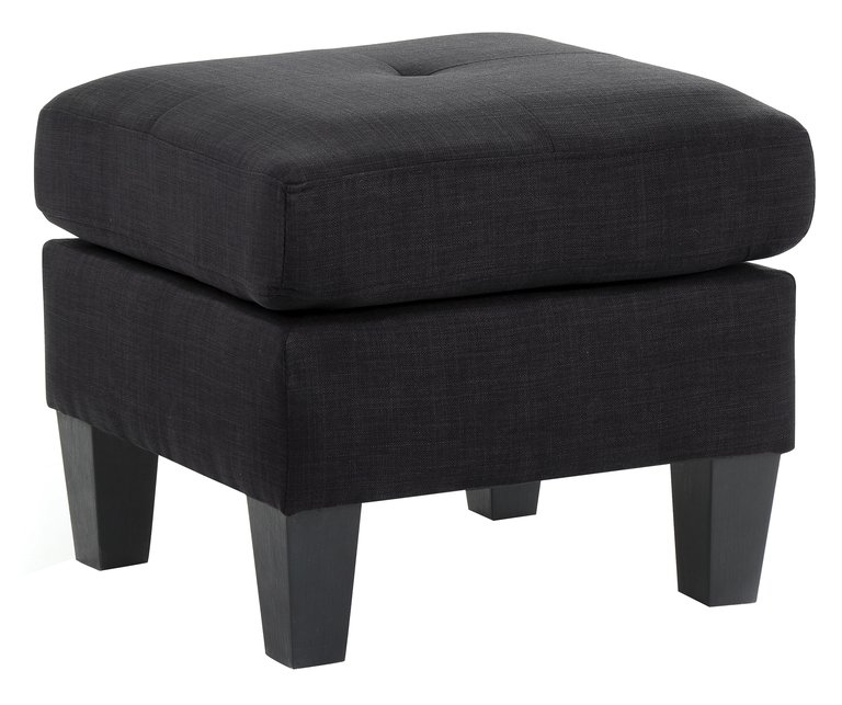 Newbury Polyester Upholstered Ottoman