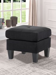 Newbury Polyester Upholstered Ottoman