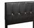 Nicole Black Twin Panel Beds