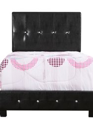 Nicole Black Twin Panel Beds - Black