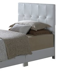 Nicole White Twin Panel Beds - White